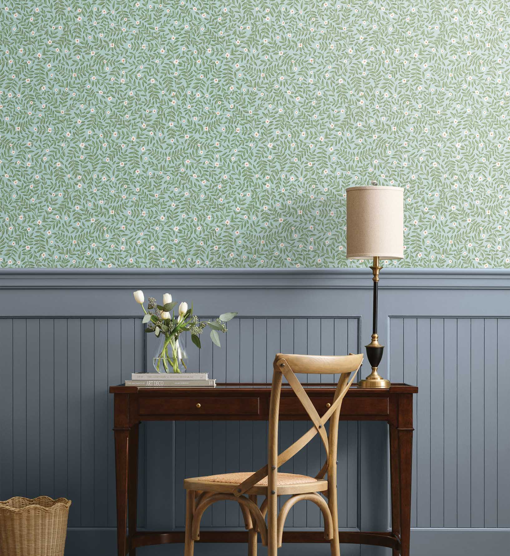 Elodie Peel & Stick Wallpaper - Light Blue