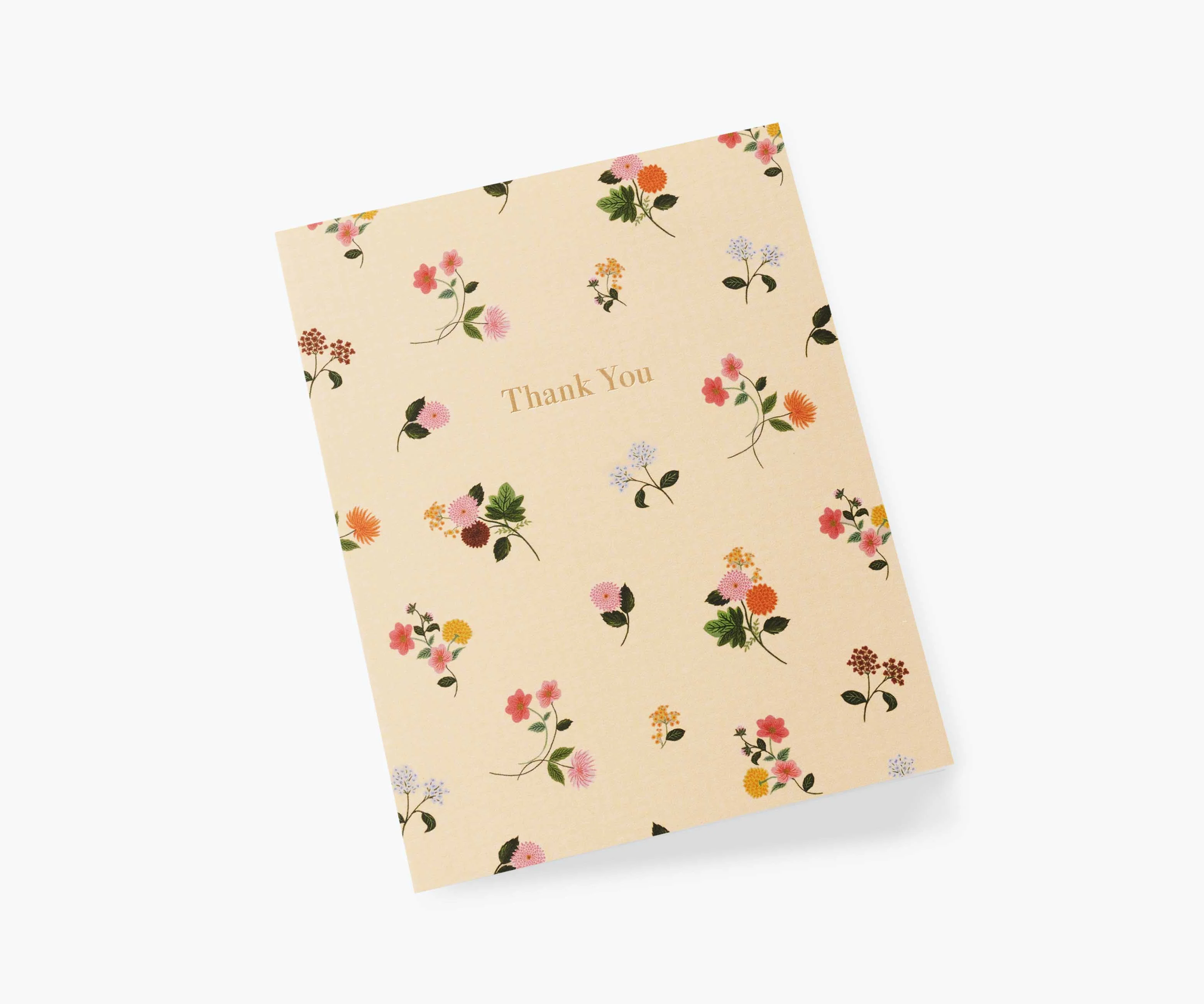 Ditsy Dahlia Thank You Card