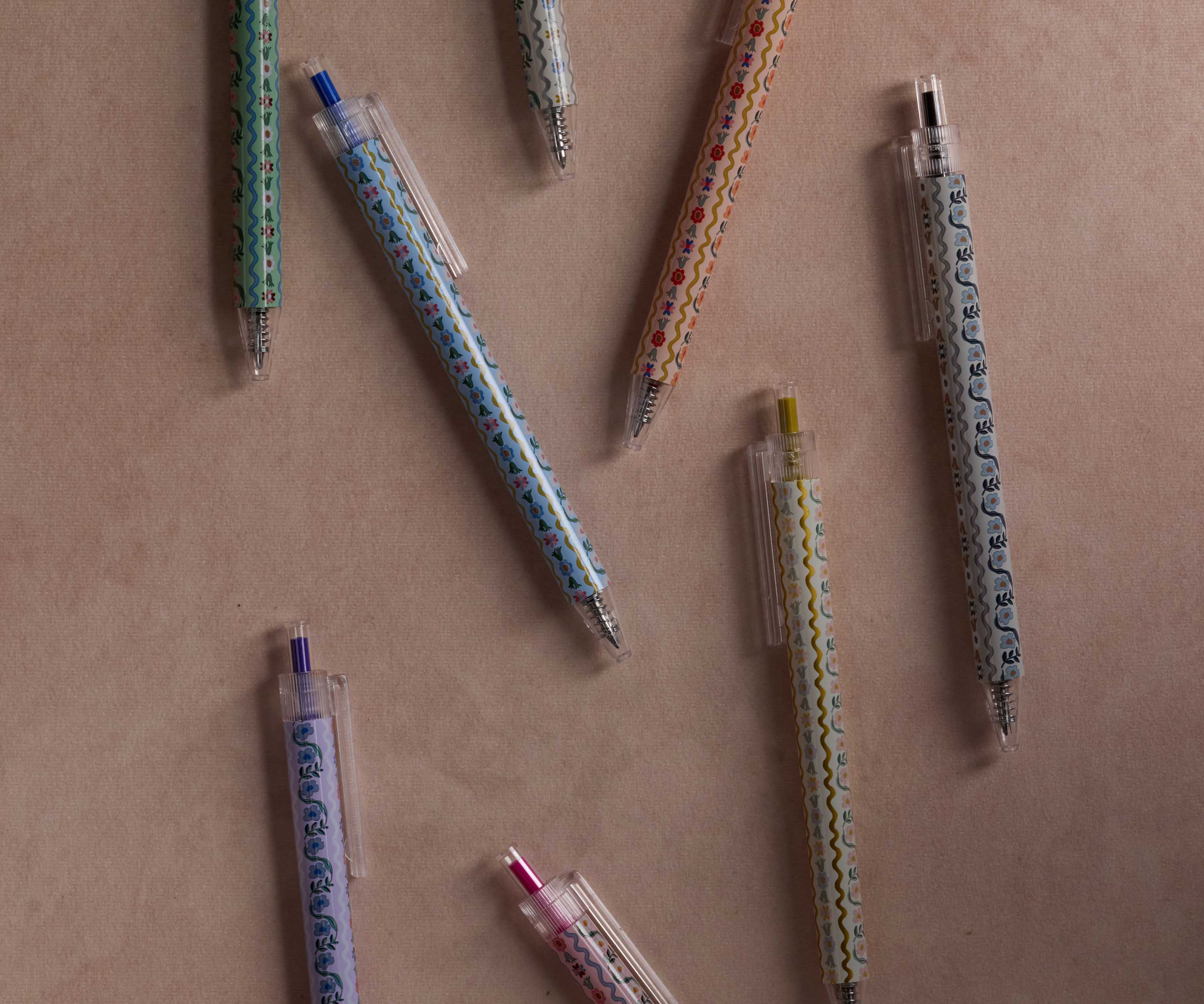 Gel Pen Set of 8 - Delphine