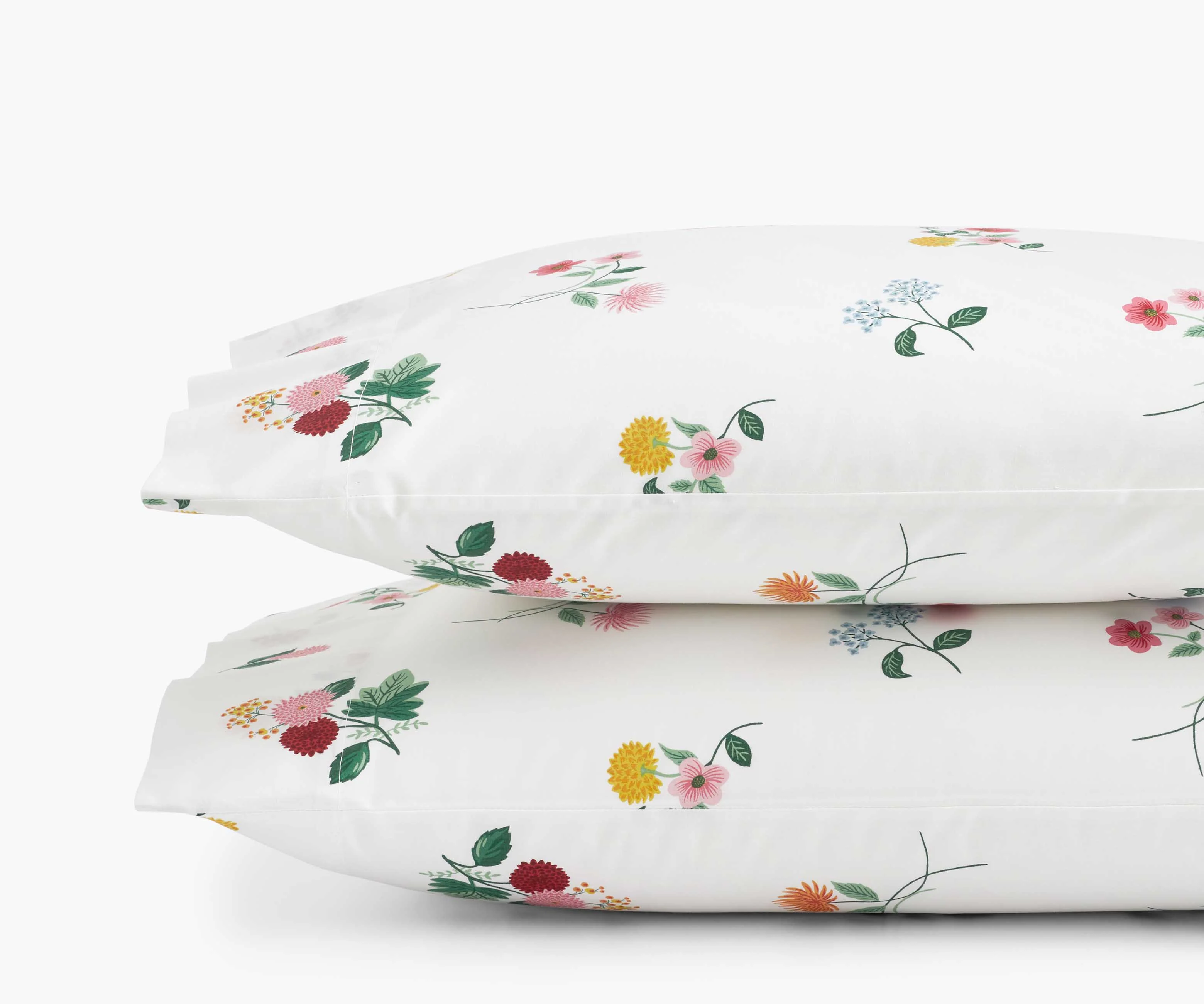 Percale Pillowcases - Ditsy Dahlia