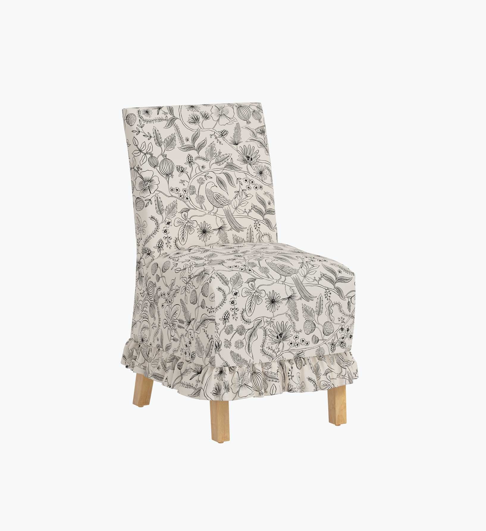 Louise Slipcover Dining Chair - Aviary