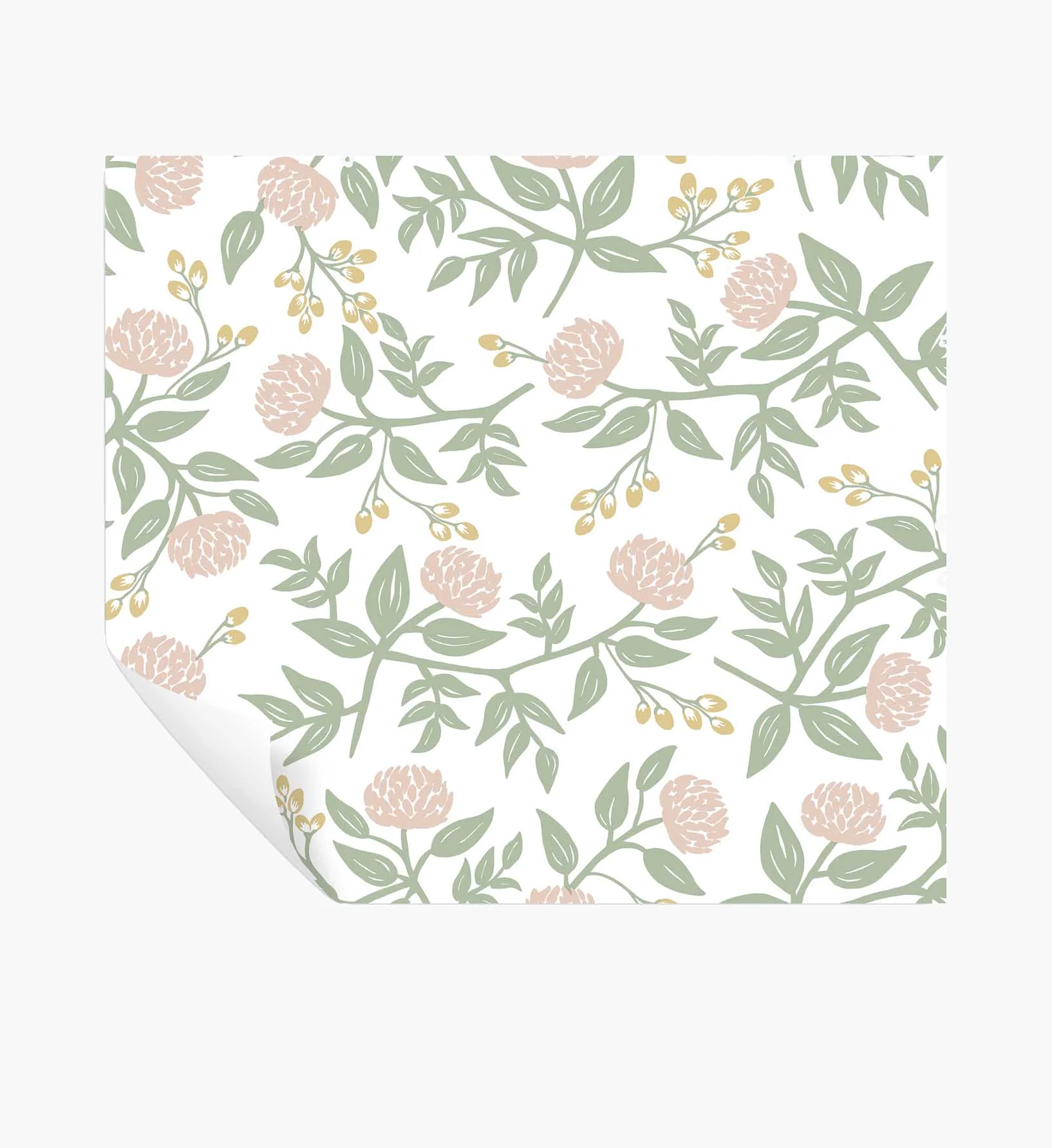 Peonies Peel & Stick Wallpaper - Blush