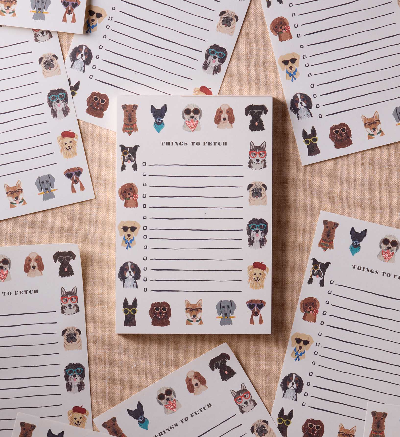 Checklist Notepad - Dog Days