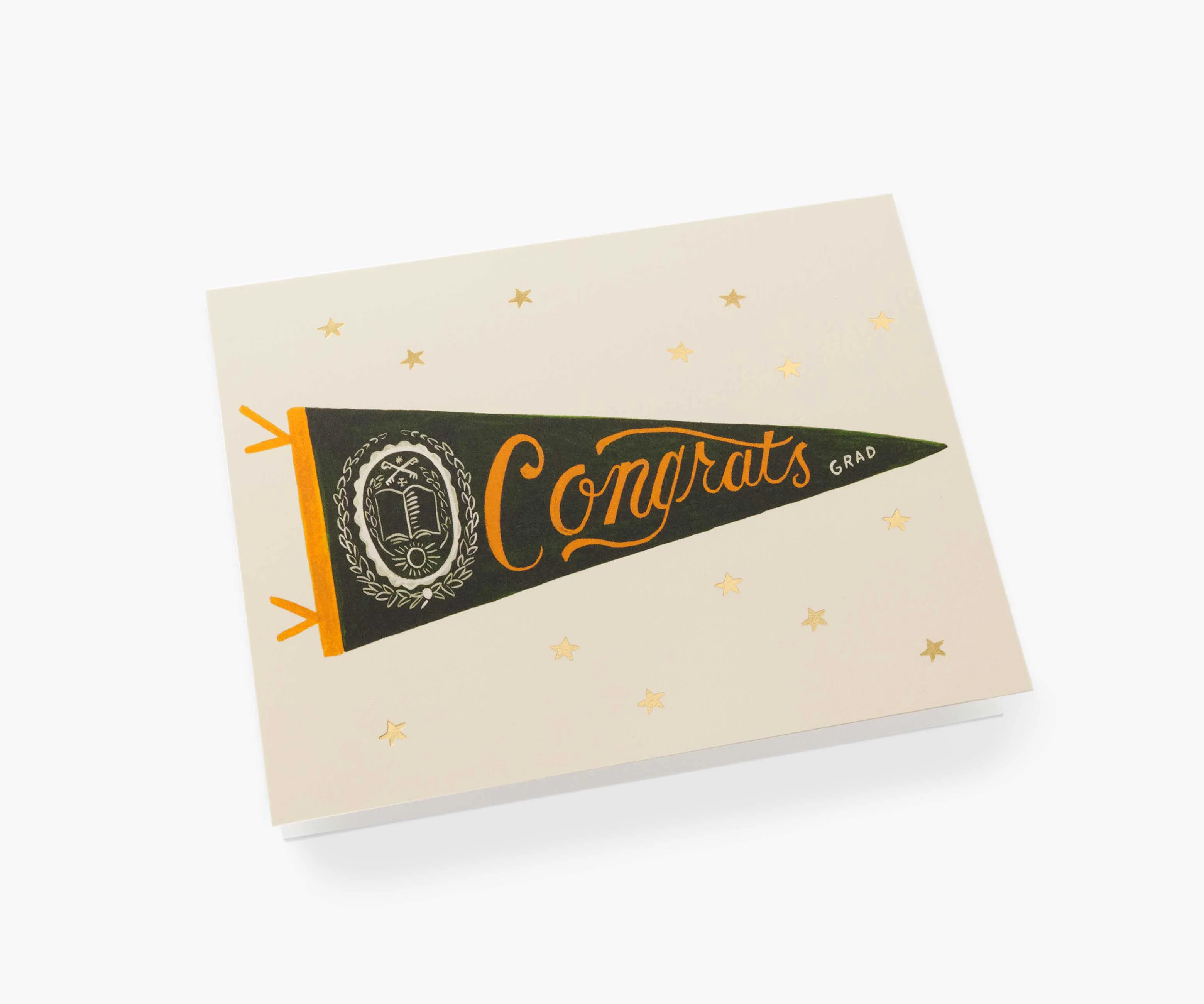 Congrats Pennant Greeting Card