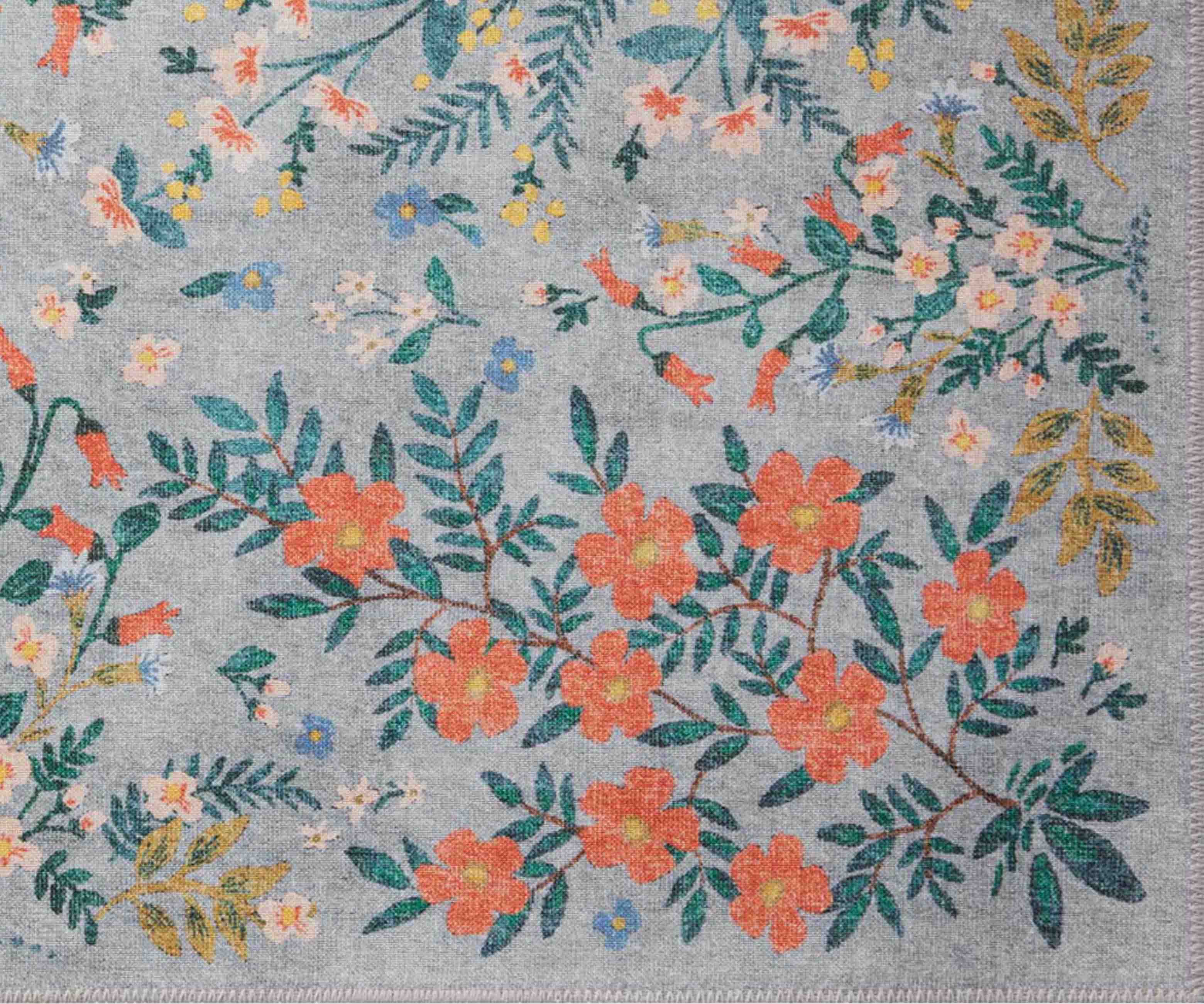 Atelier Wildwood Non-Slip Rug - Slate