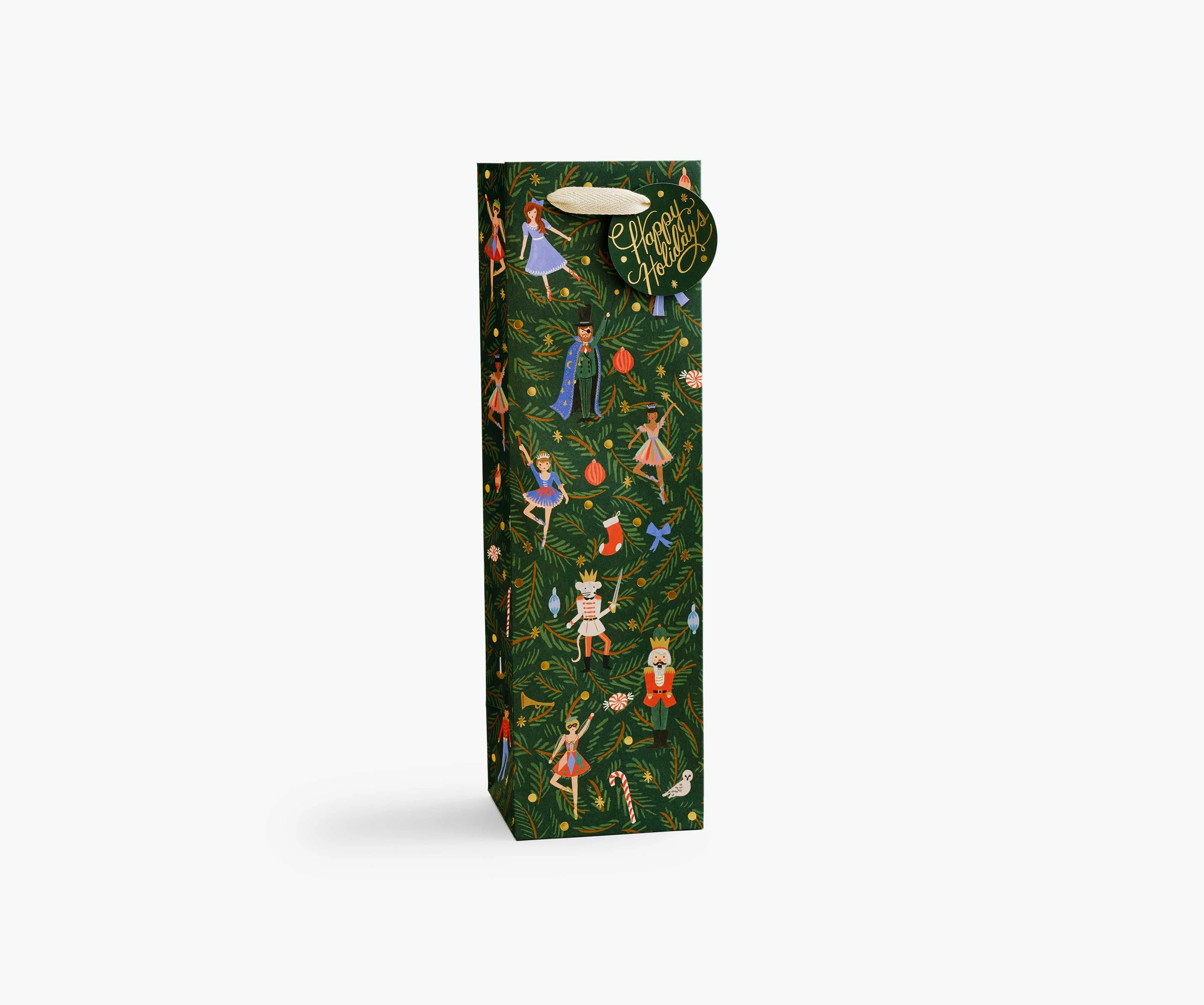 Nutcracker Wine Gift Bag