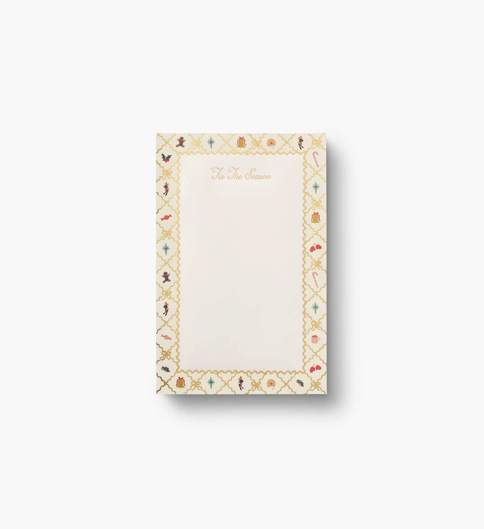 Holiday Notepad - Holiday Argyle